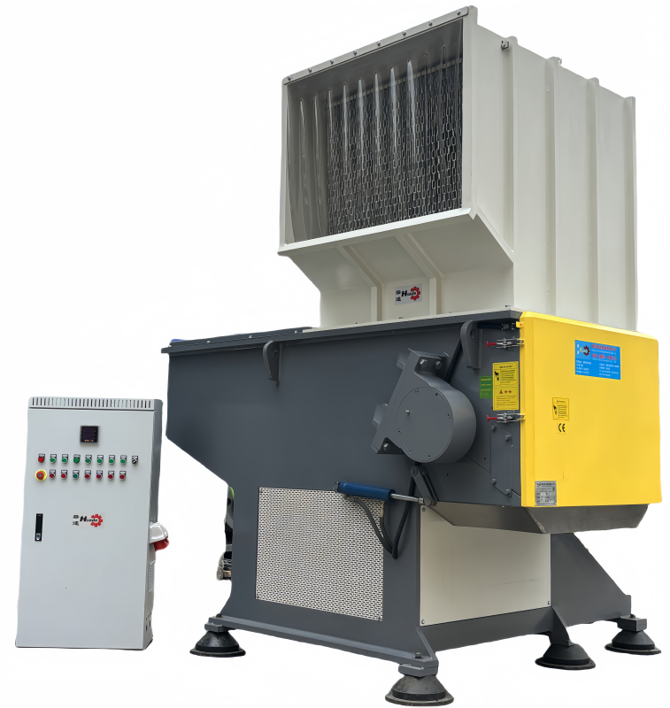 塑料板材破碎機 機頭料破碎機 膠頭破碎機 大型工程塑料破碎機 大型垃圾桶破碎機 垃圾桶破碎機